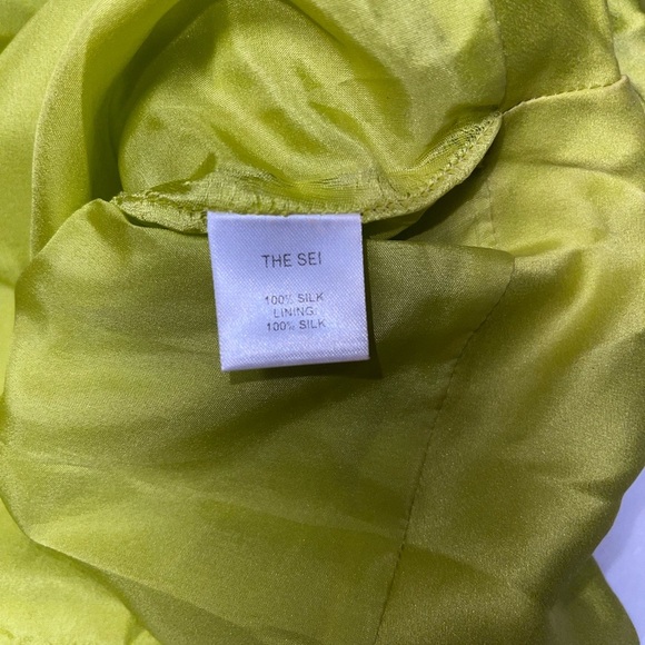 EUC THE SEI SILK RUCHED MINI SKIRT - Picture 7 of 7